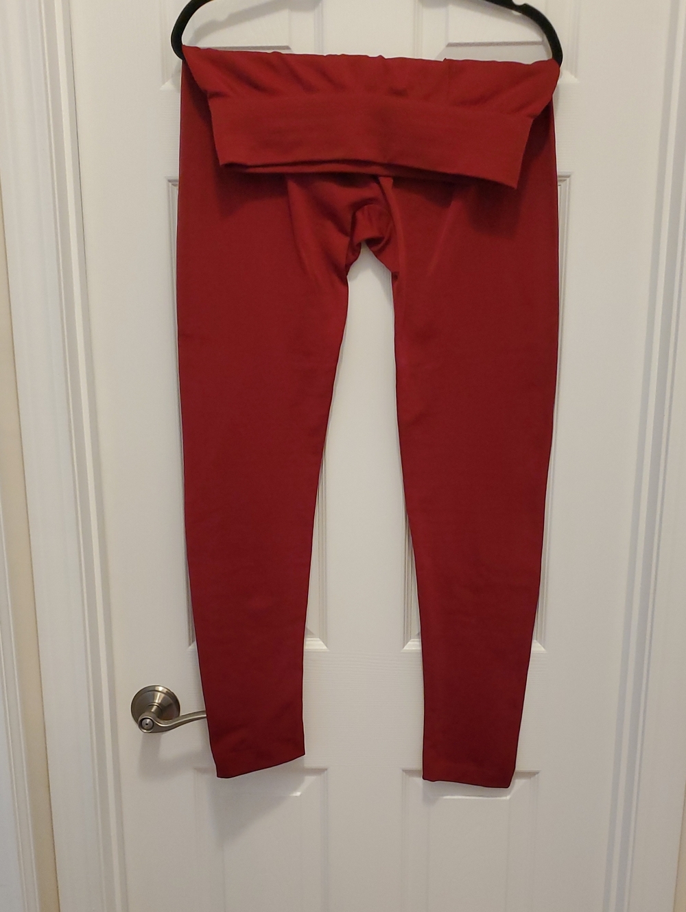 Fleece Lined Leggings 🌻 Chances R Size 2X/3X Burgundy